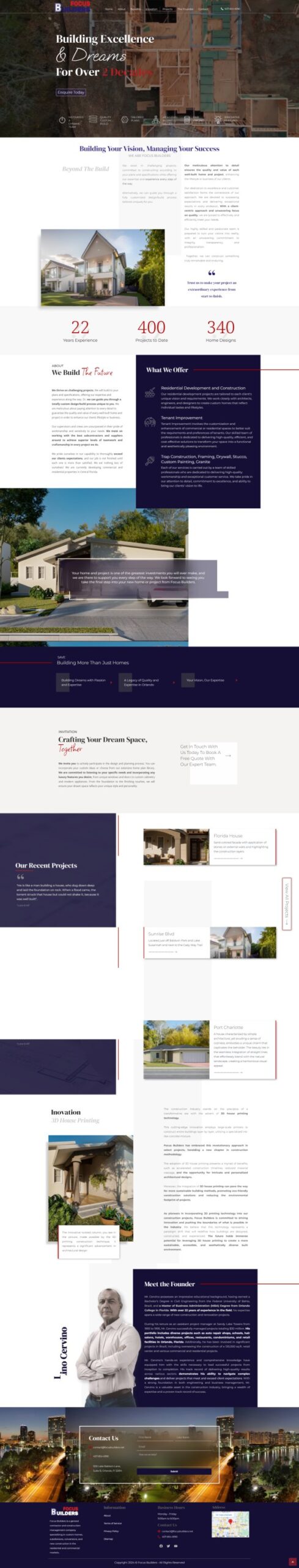 2 site de contrutora famosa webdesign criacao